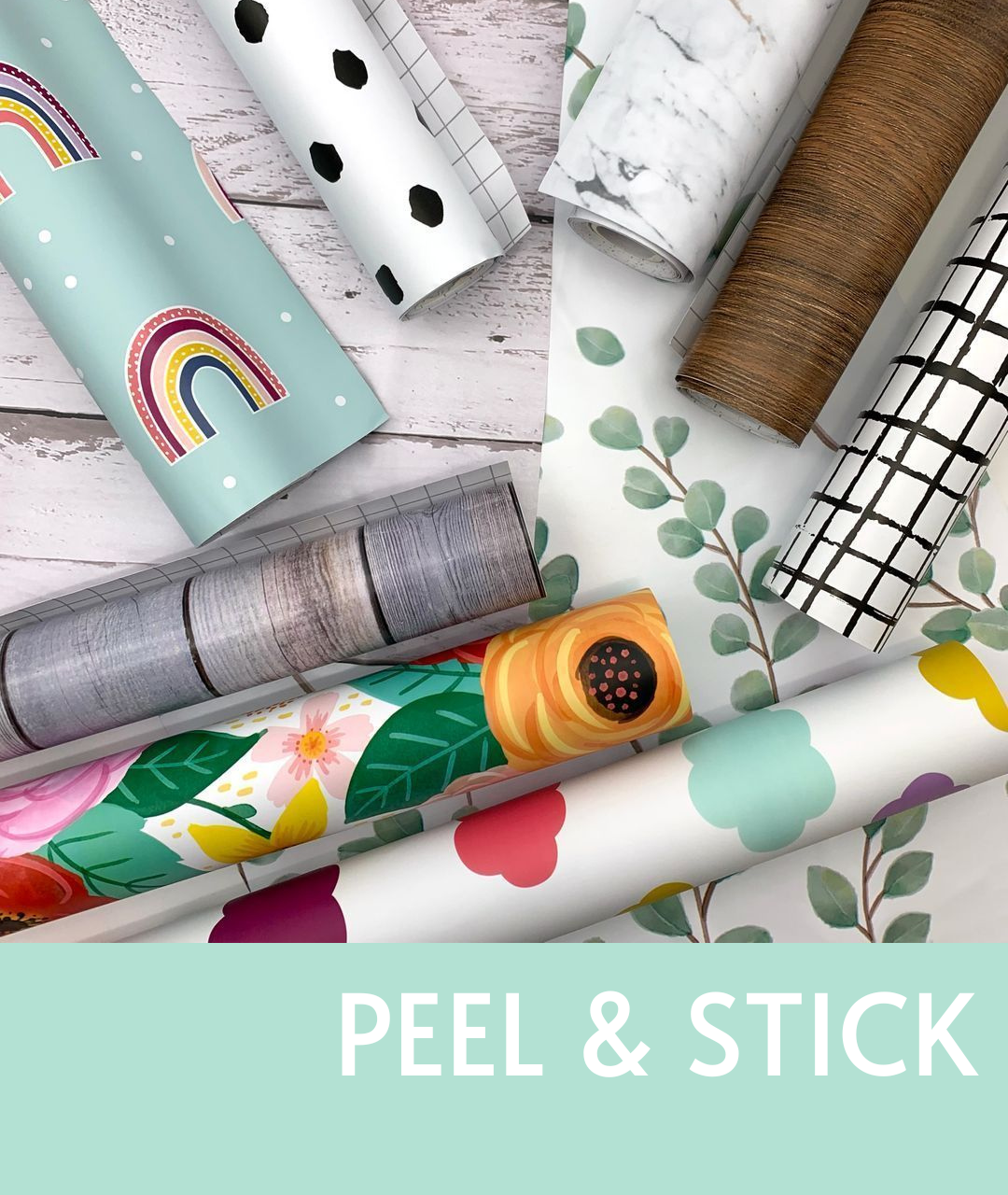 Adesivi Assortiti Peel & Stick #3 – Confezione Da 6 Pezzi