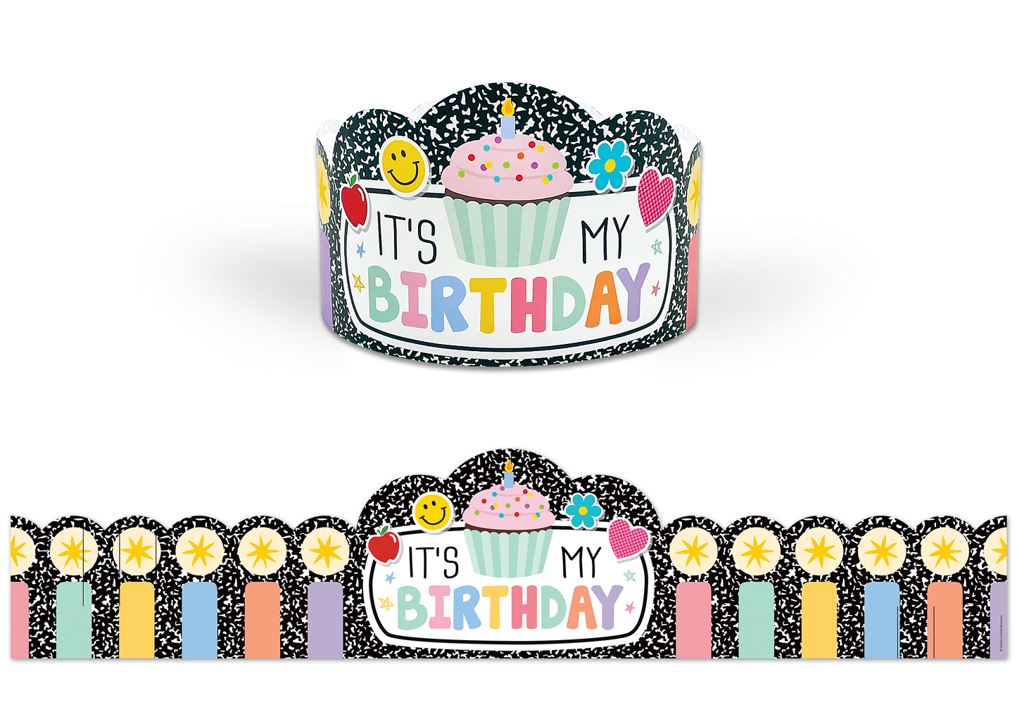 Cool for School It’s My Birthday Crowns