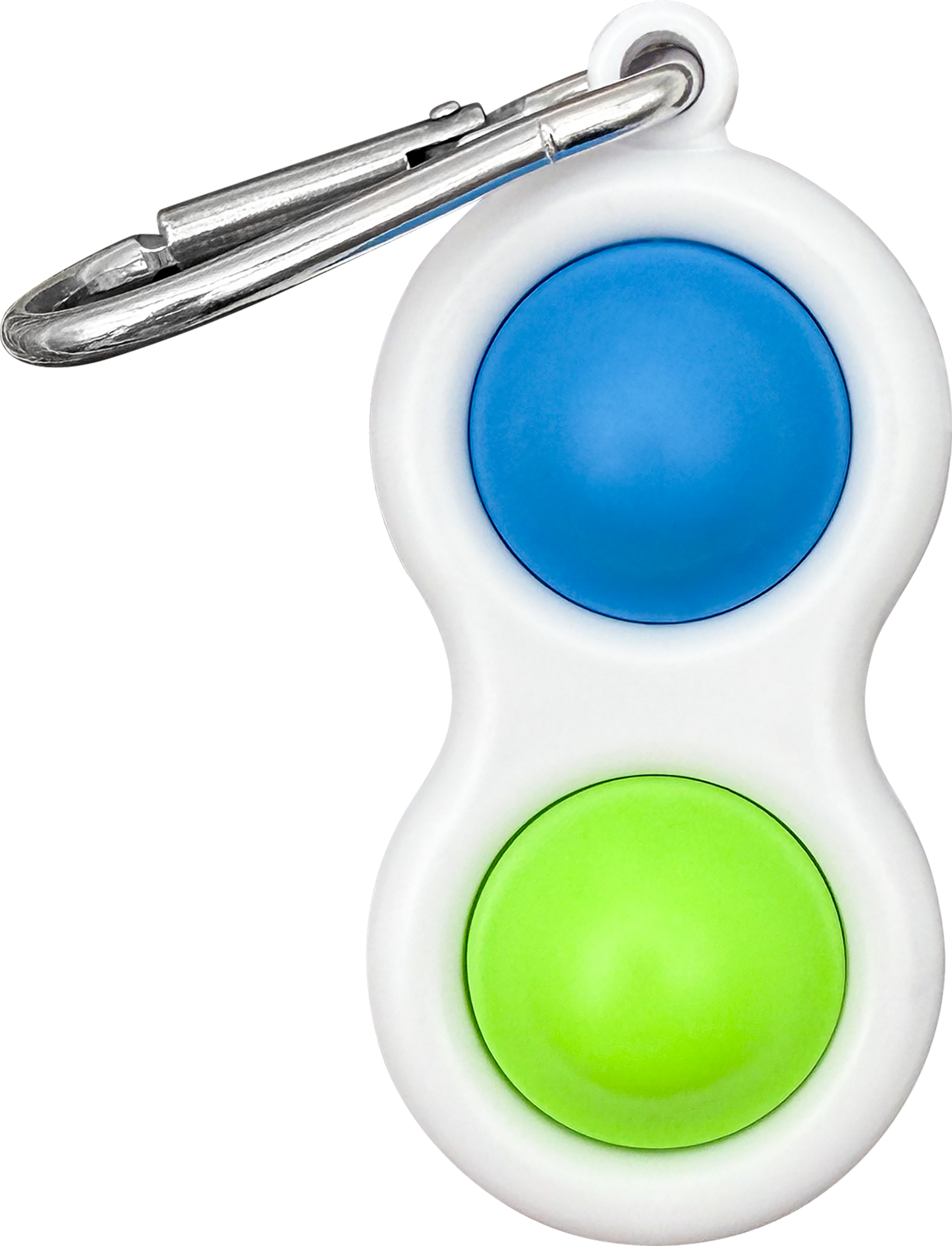 Fidget Popper Keychain - Blue/Green