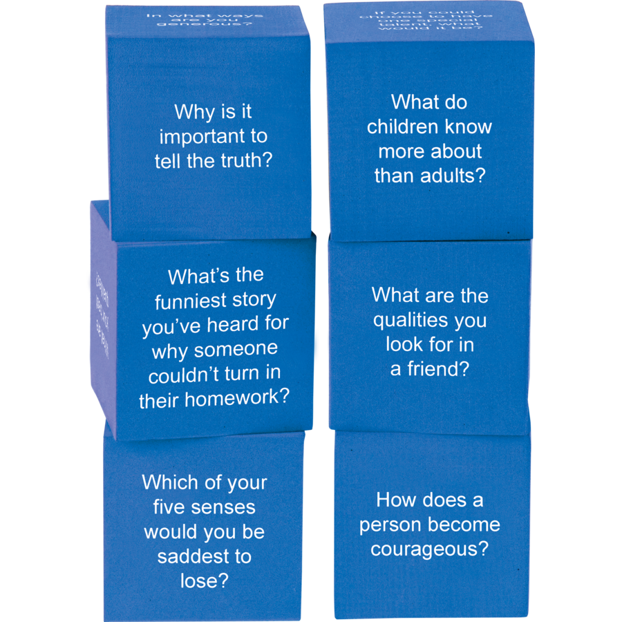 Foam Life Question Cubes
