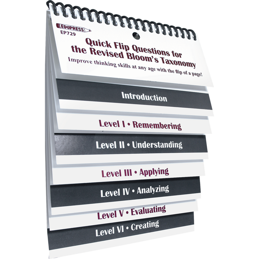 Quick Flip Questions for the Revised Blooms Taxonomy