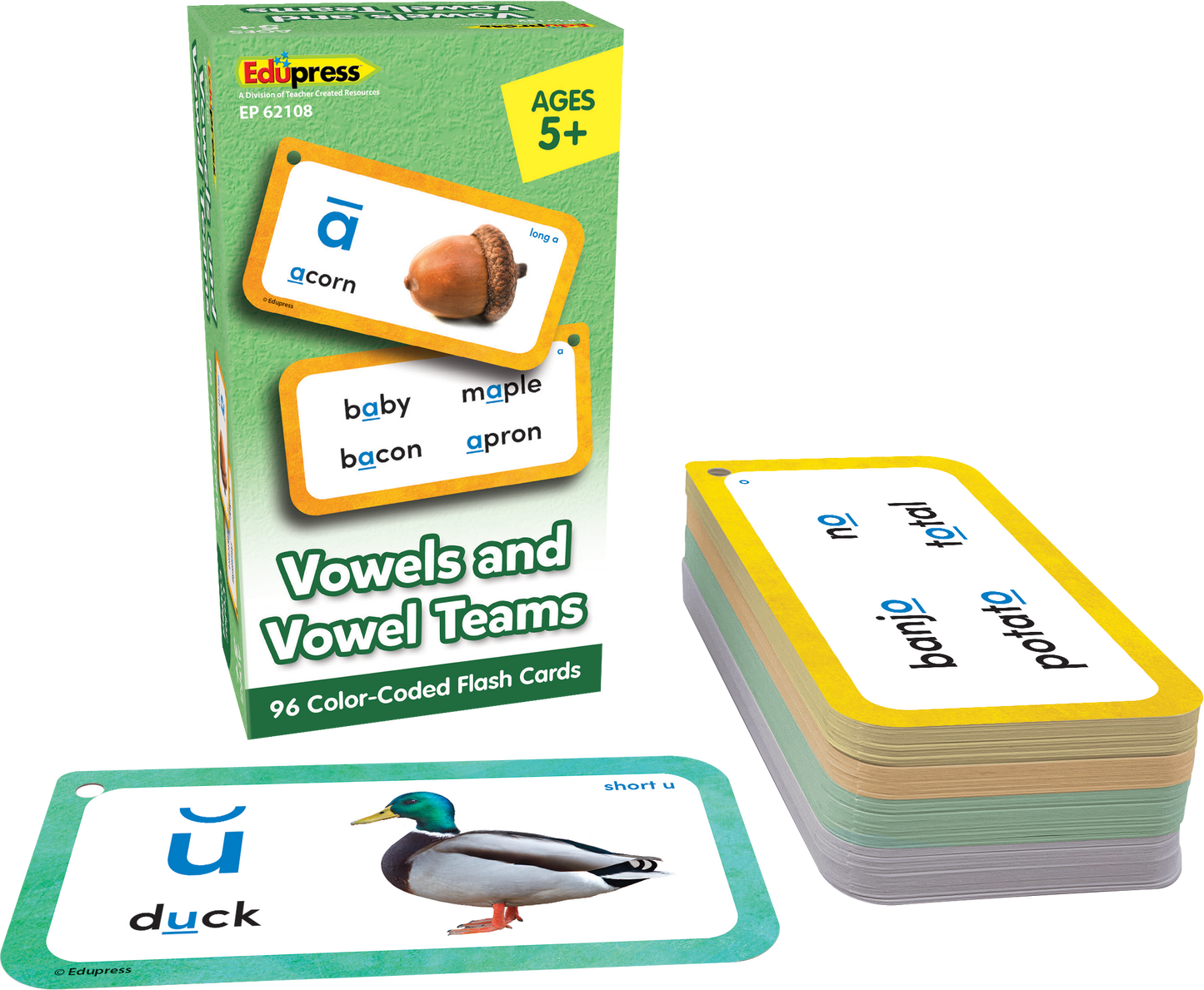 Vowels and Vowel Teams Flash Cards Deluxe Set