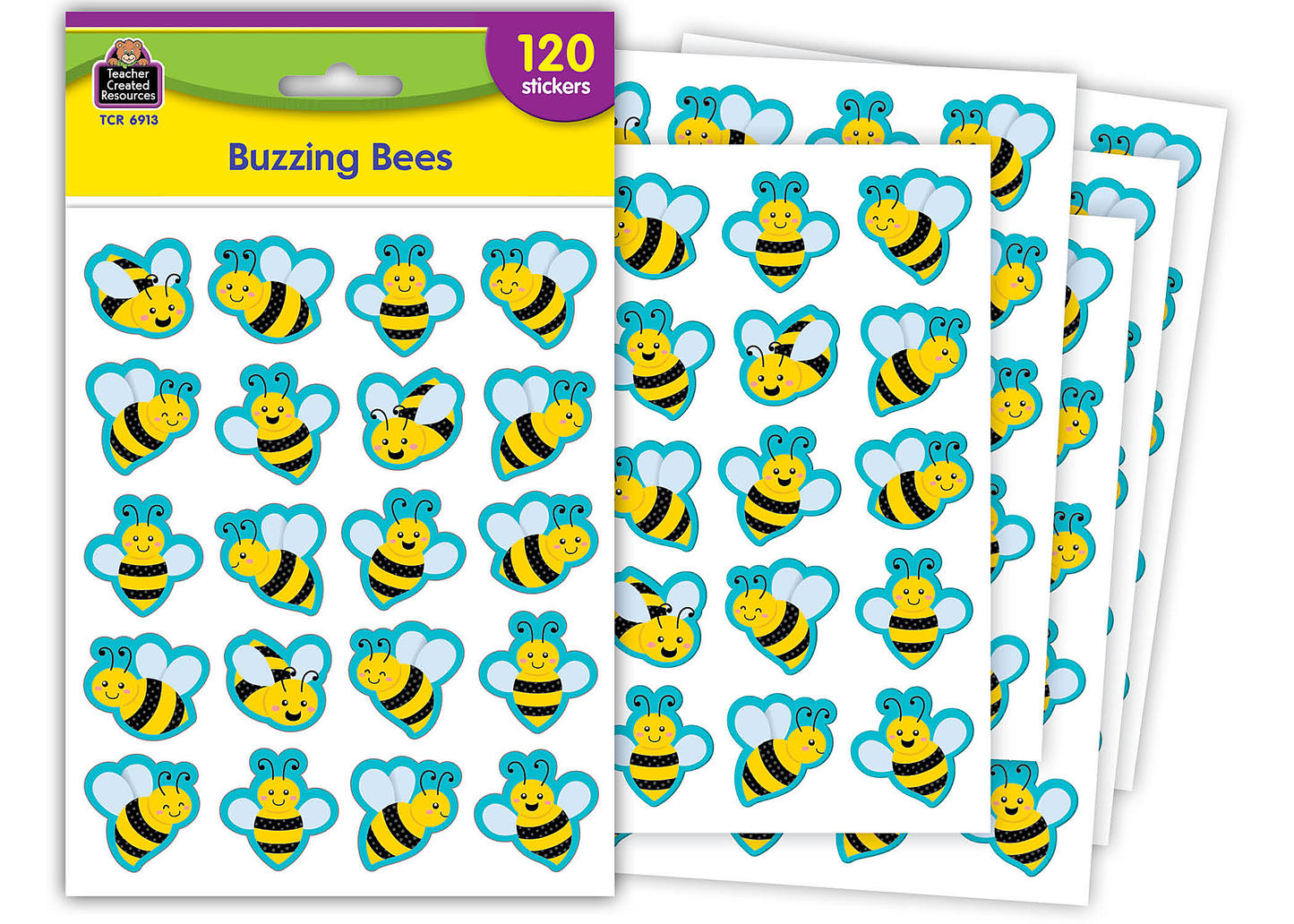 Buzzing Bees Stickers