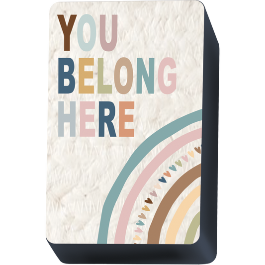 Everyone is Welcome Magnetic Whiteboard Eraser