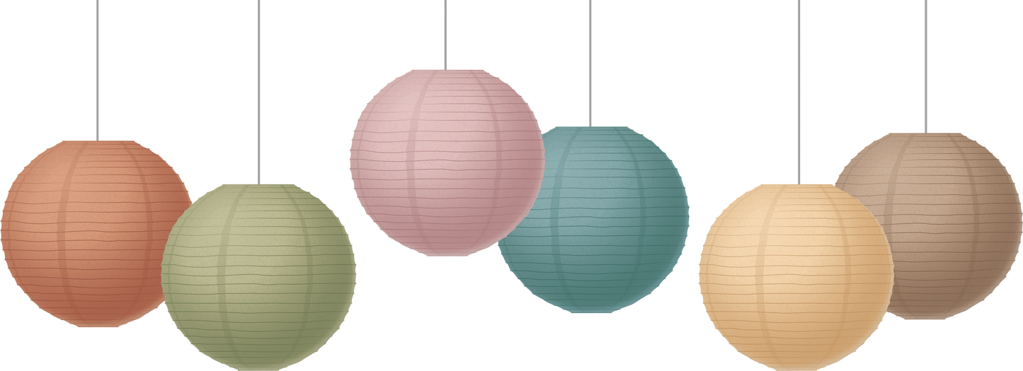 Everyone is Welcome 8" Hanging Paper Lanterns