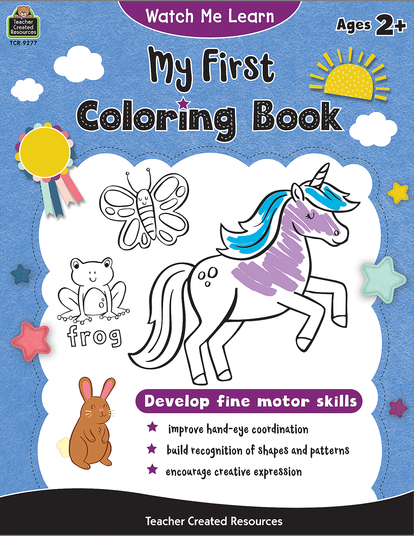 Watch Me Learn: My First Coloring Book