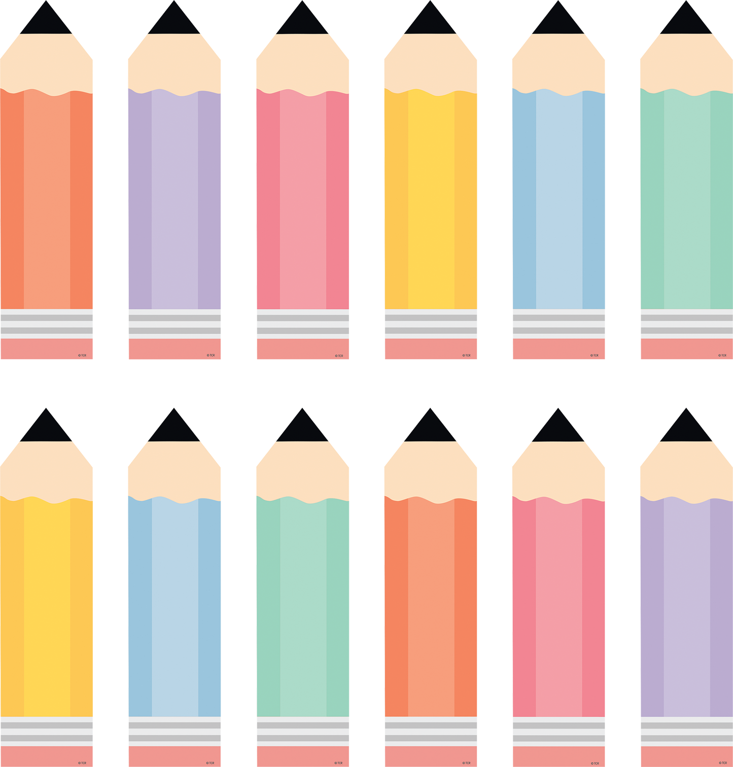 Cool for School Pencils Accents