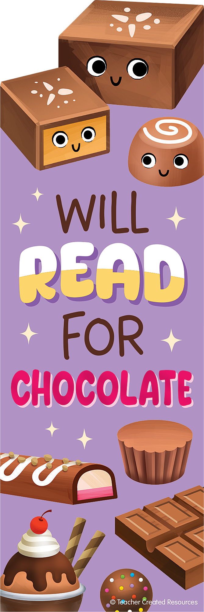 Chocolate Smelly Bookmarks