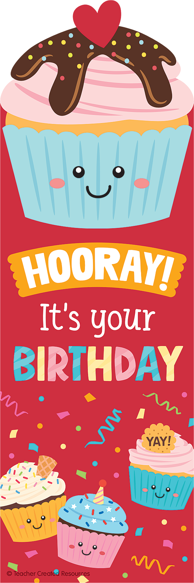 Cupcake Smelly Bookmarks