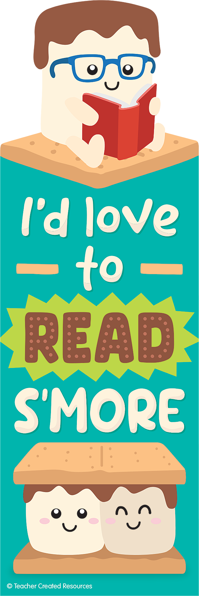 S’mores Smelly Bookmarks