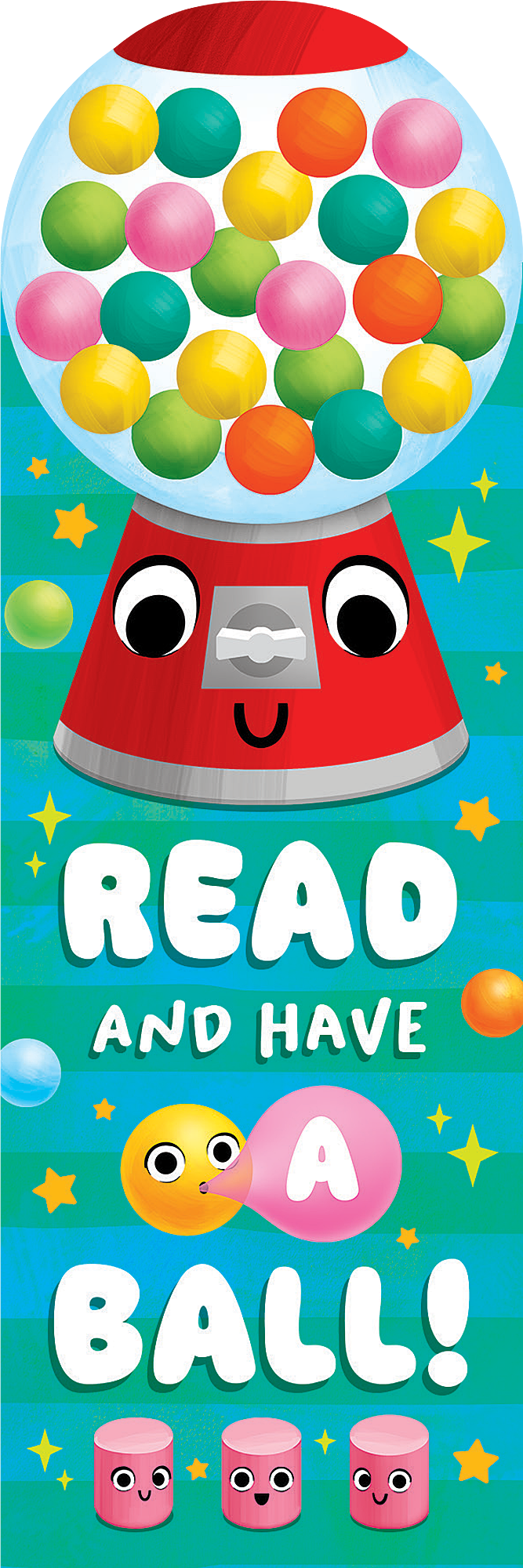 Bubble Gum Smelly Bookmarks