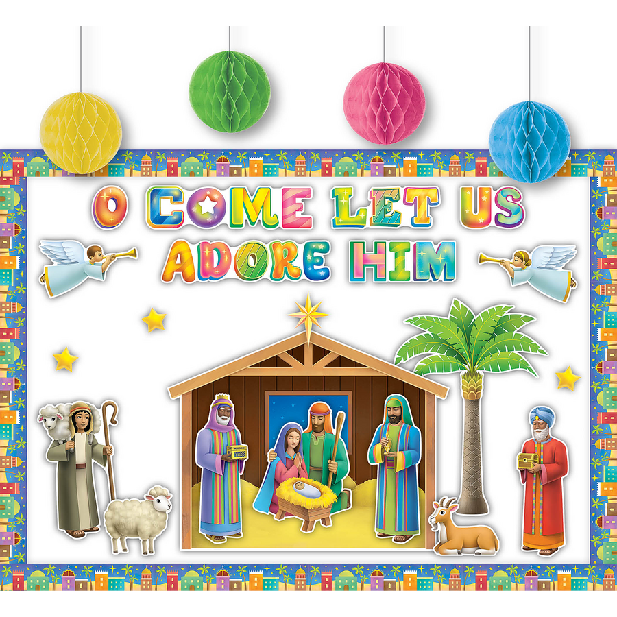 Nativity Scene Create and Decorate
