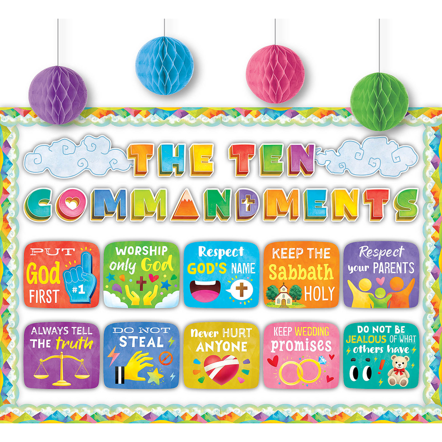 The Ten Commandments Create & Decorate Quick Kit