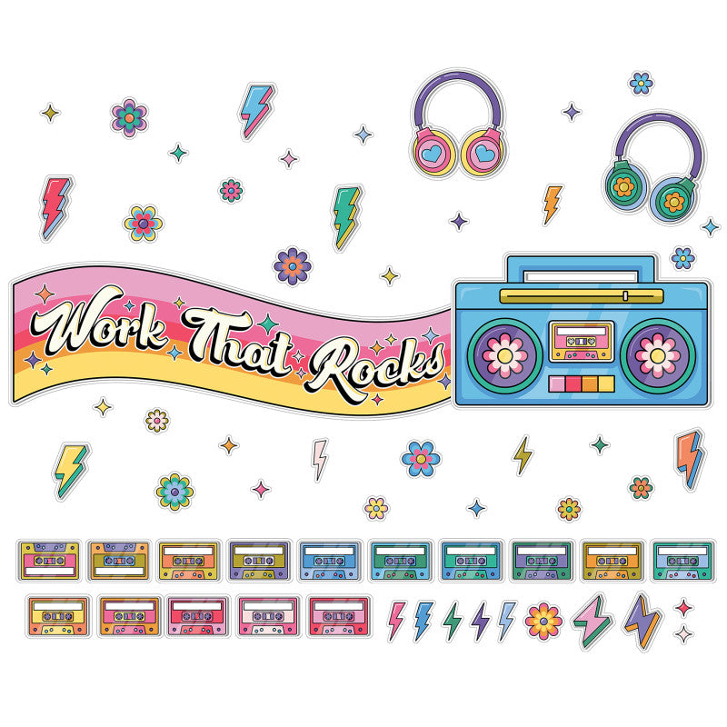 Retro Remix Work That Rocks