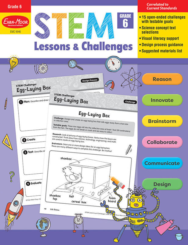 STEM Lessons and Challenges, Grade 6