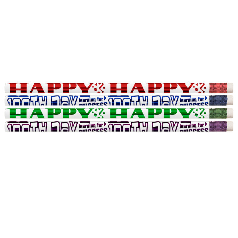 Happy 100th Day Pencils (12pk)
