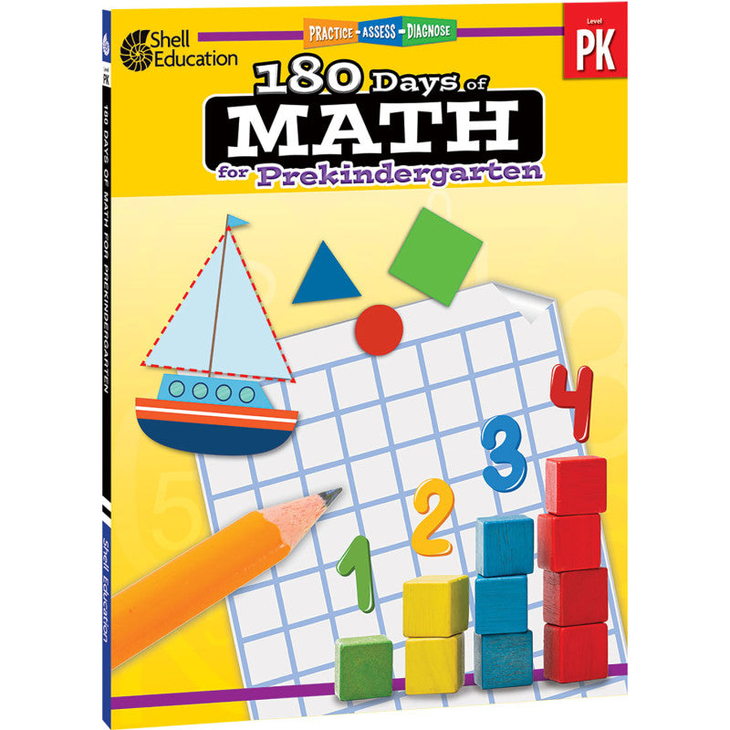 180 Days of Math Pre-K