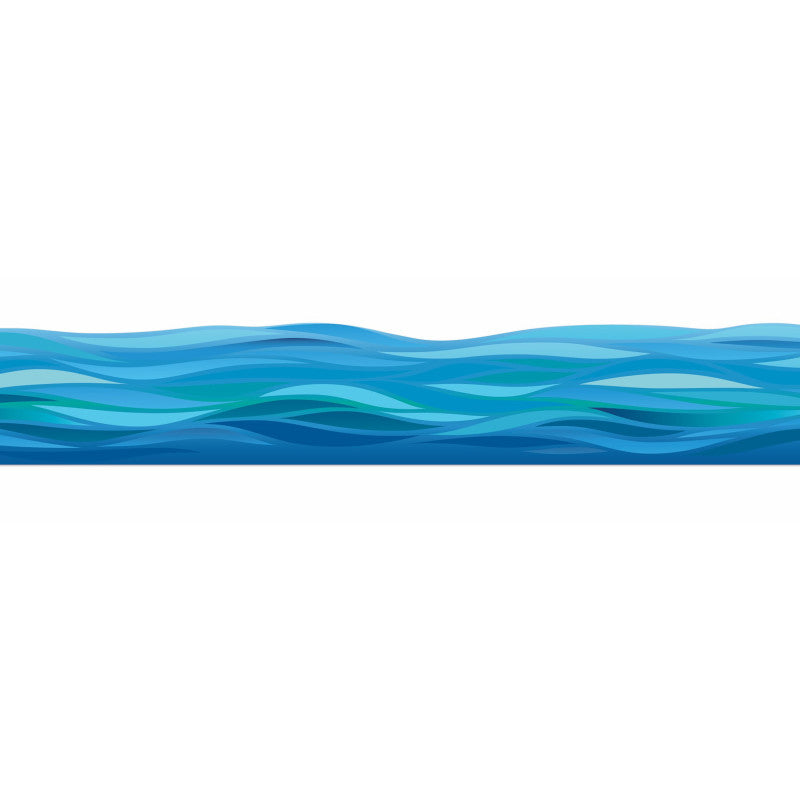 Seas the Day Waves Border