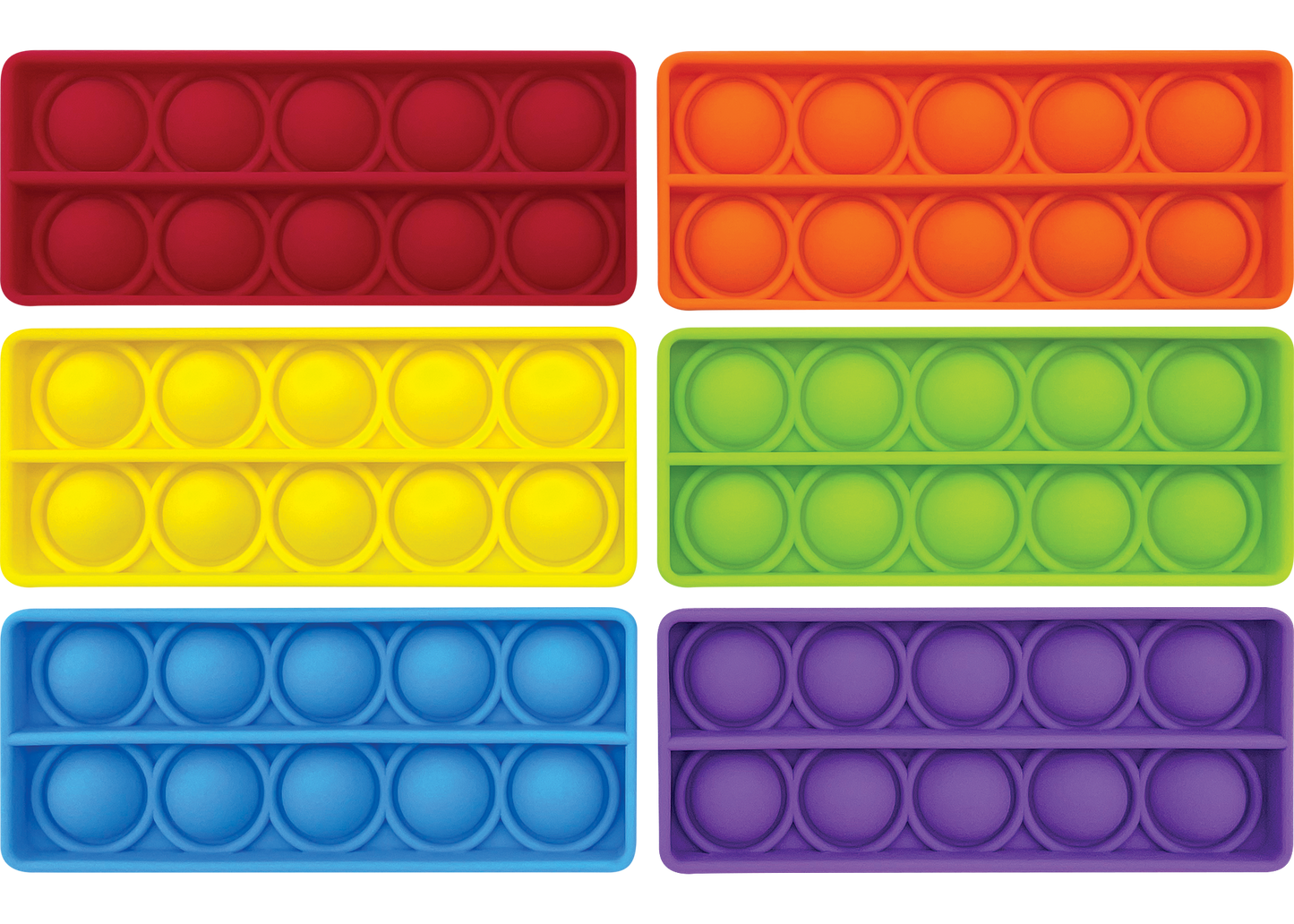 Push and Pop Bubble Ten Frames