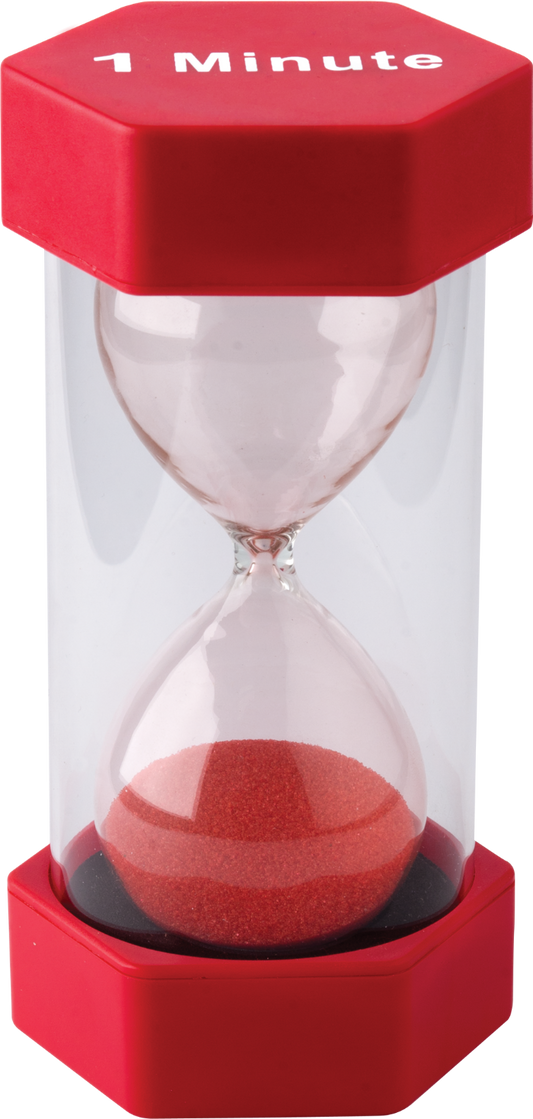 1 Minute Sand Timer - Large