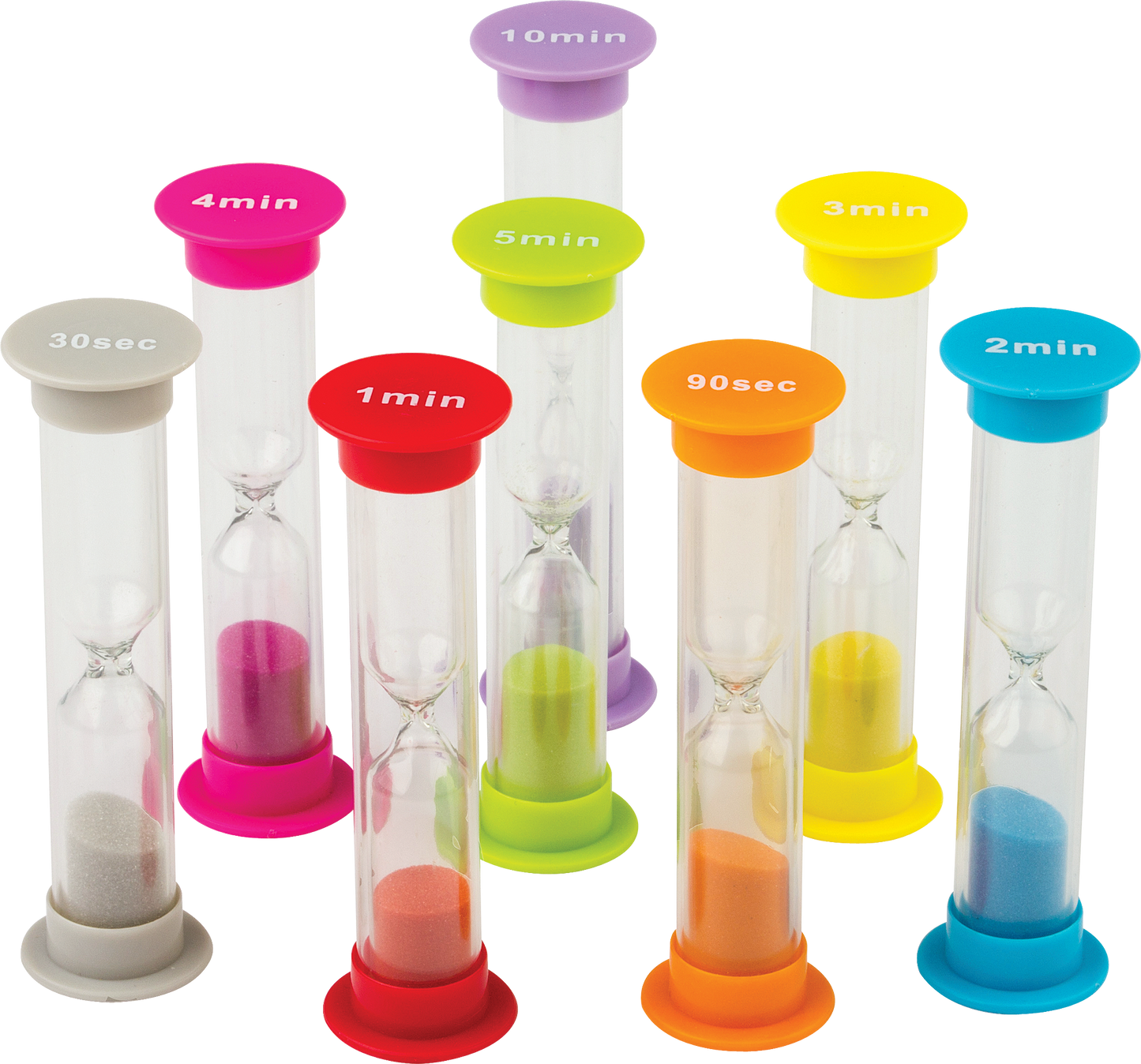 Small Sand Timers Combo 8-Pack
