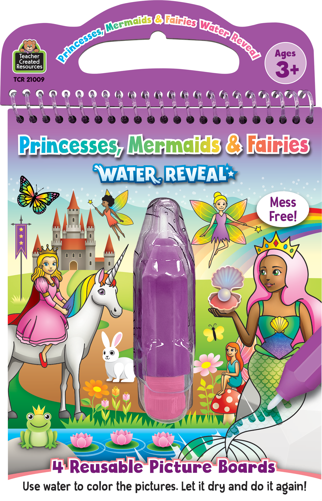 Princesses, Mermaids & Fairies Water Reveal
