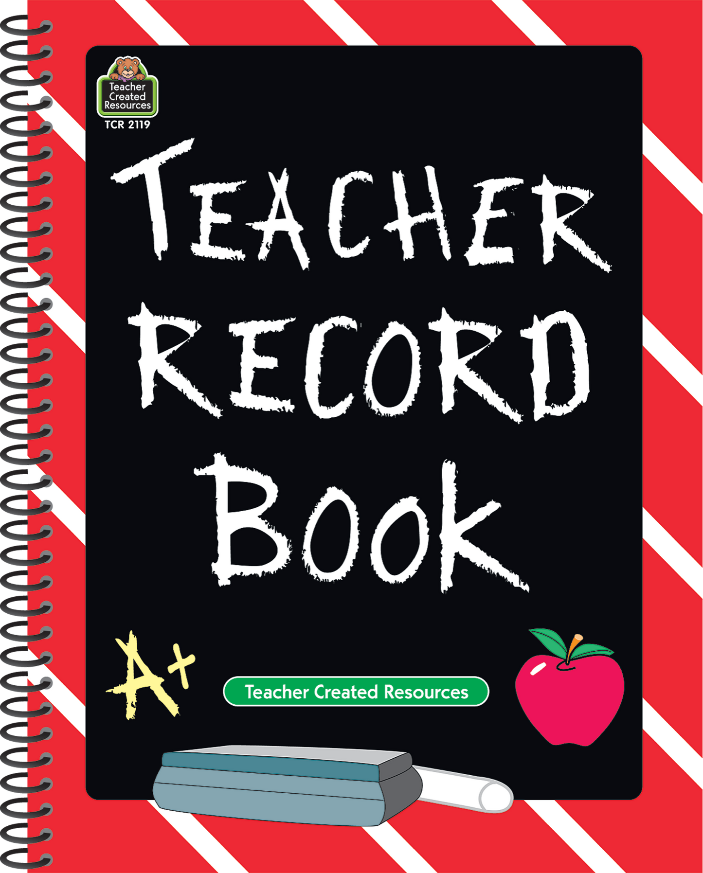 Chalkboard Teacher Record Book