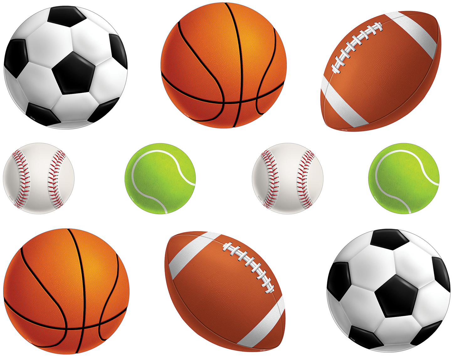 Sports Balls Accents