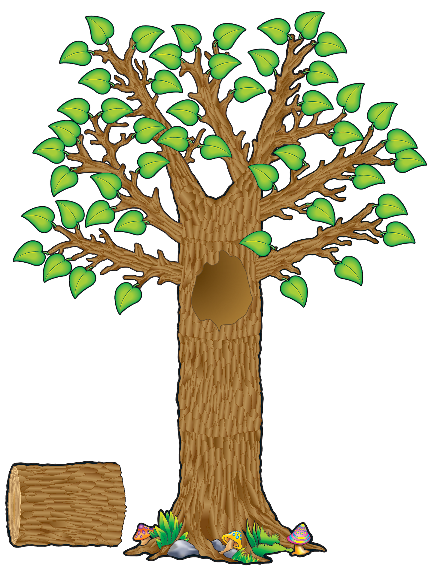Seasonal Tree Bulletin Board