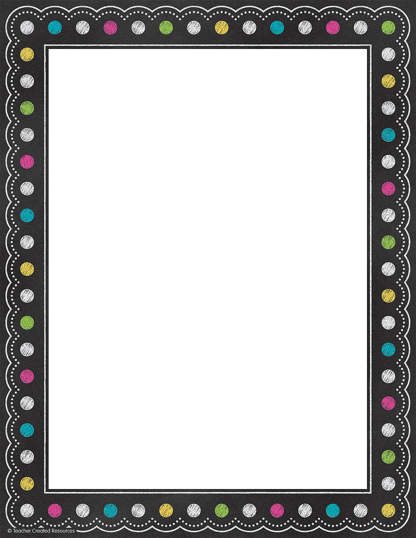 Chalkboard Brights Computer Paper