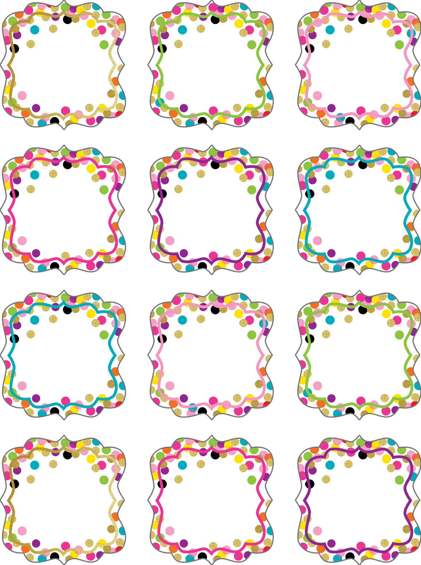 Confetti Mini Accents