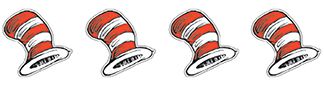 The Cat's Hat Stickers Stickers