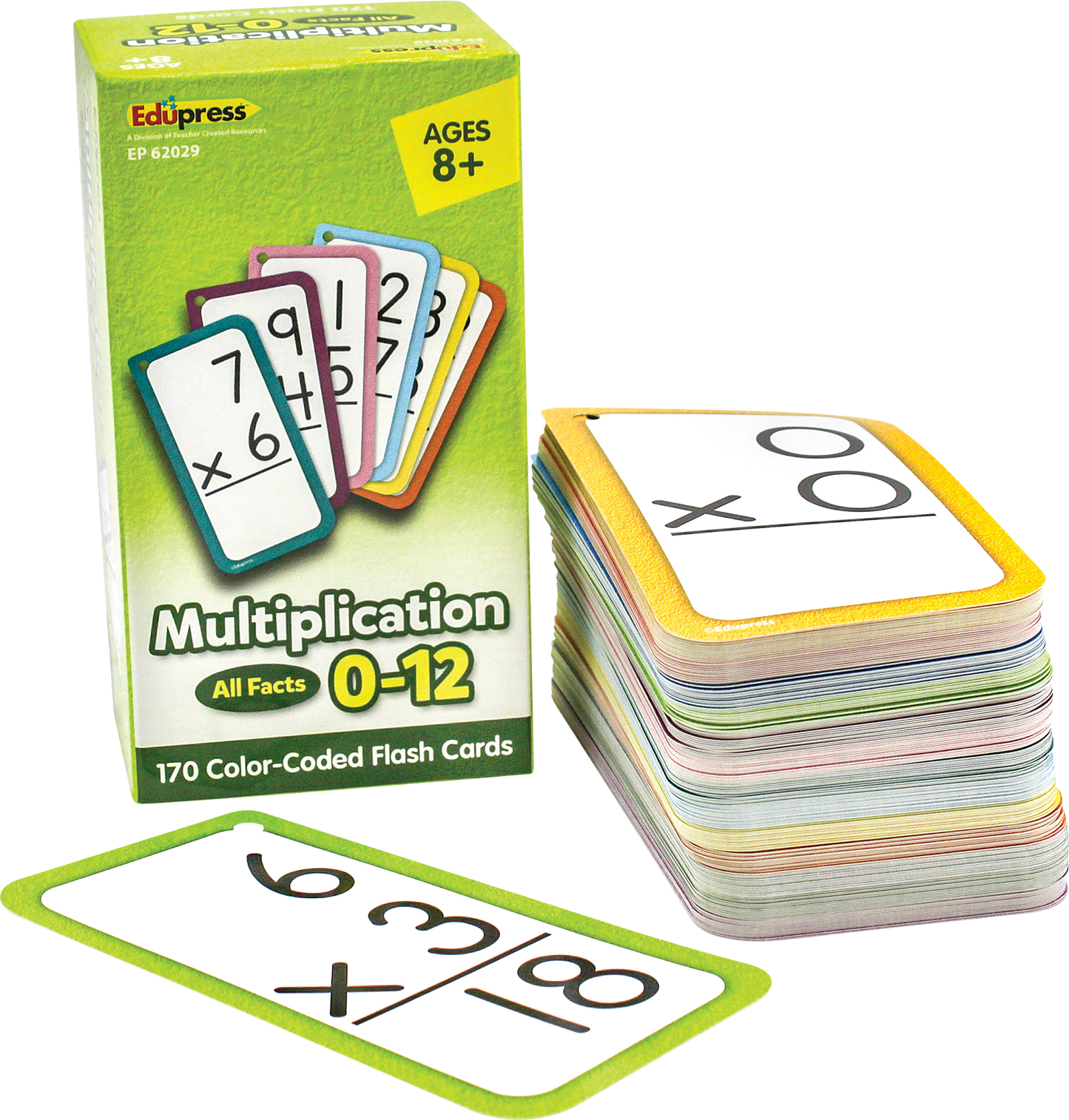 Multiplication Flash Cards - All Facts 0-12