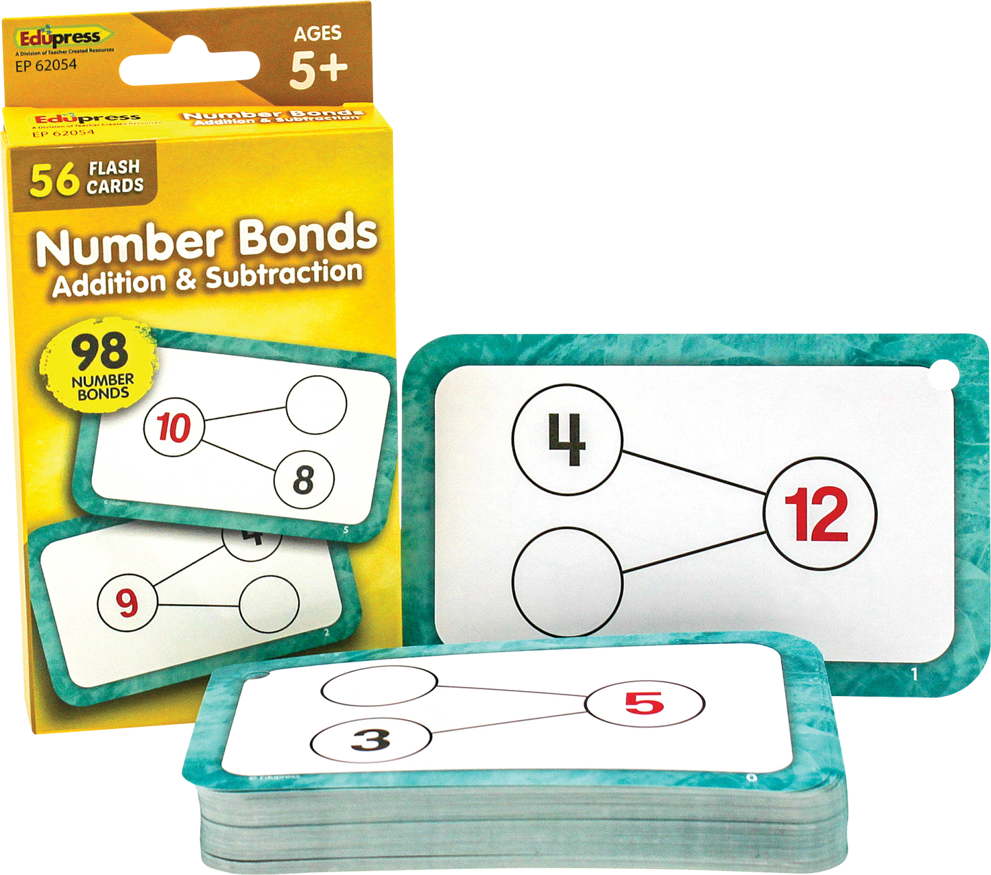 Number Bonds Flash Cards - Addition & Subtraction