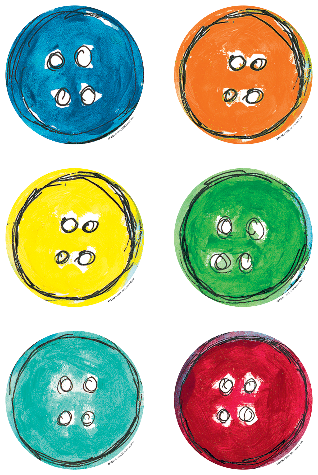 Pete the Cat® Groovy Buttons Accents