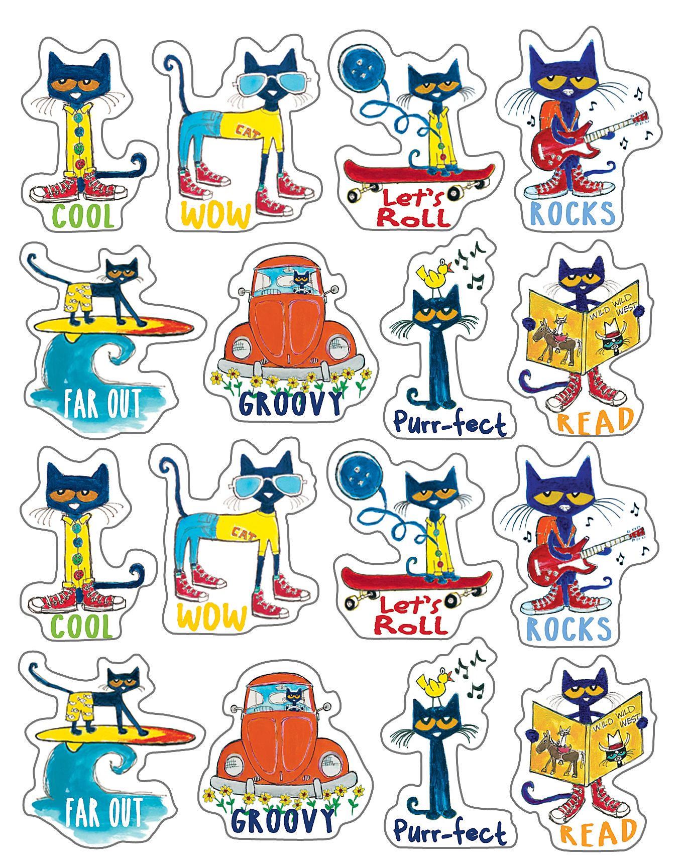 Pete the Cat® Stickers