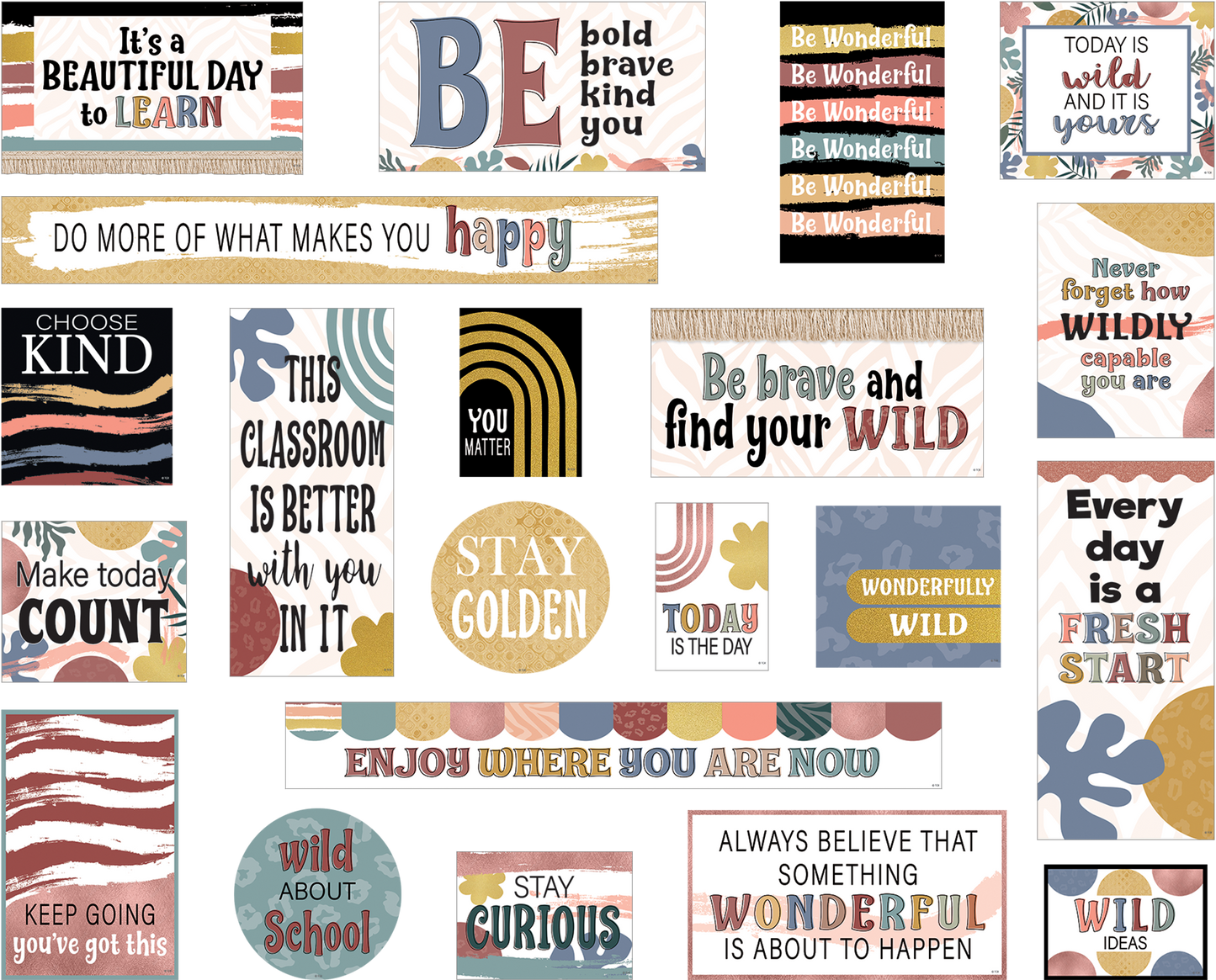 Wonderfully Wild Mini Bulletin Board