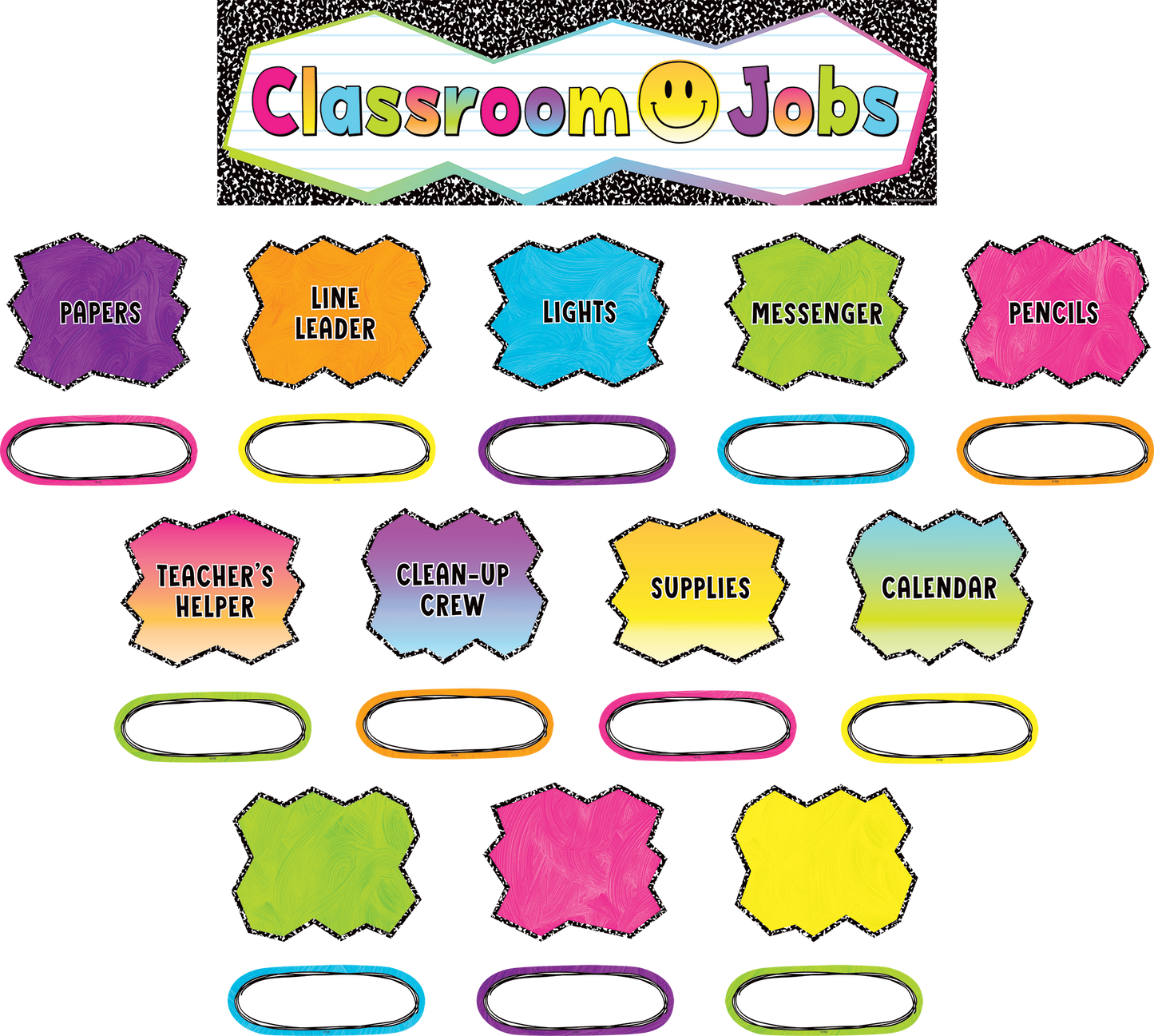 Brights 4Ever Classroom Jobs Mini Bulletin Board