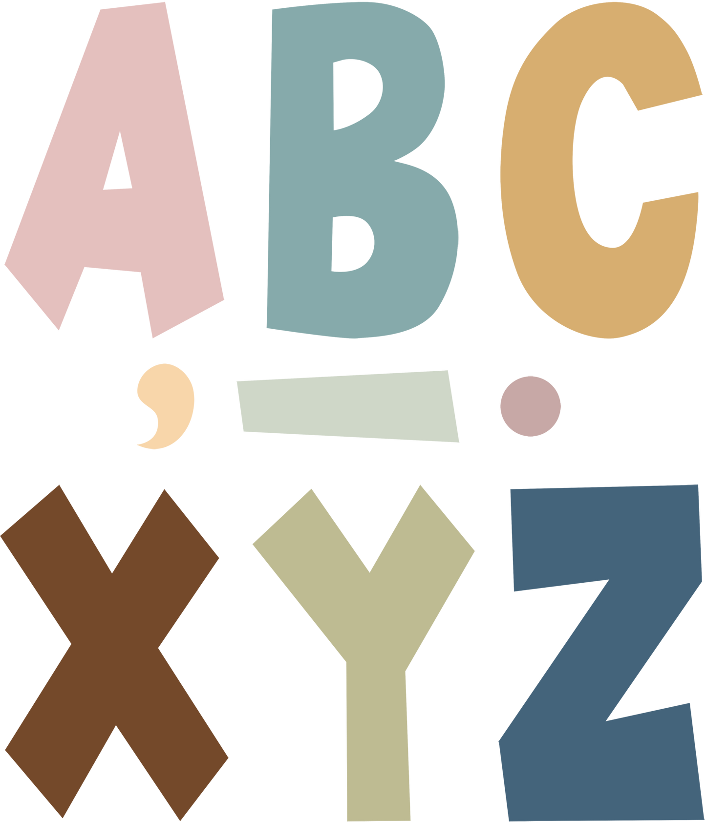 Everyone is Welcome 7" Fun Font Letters