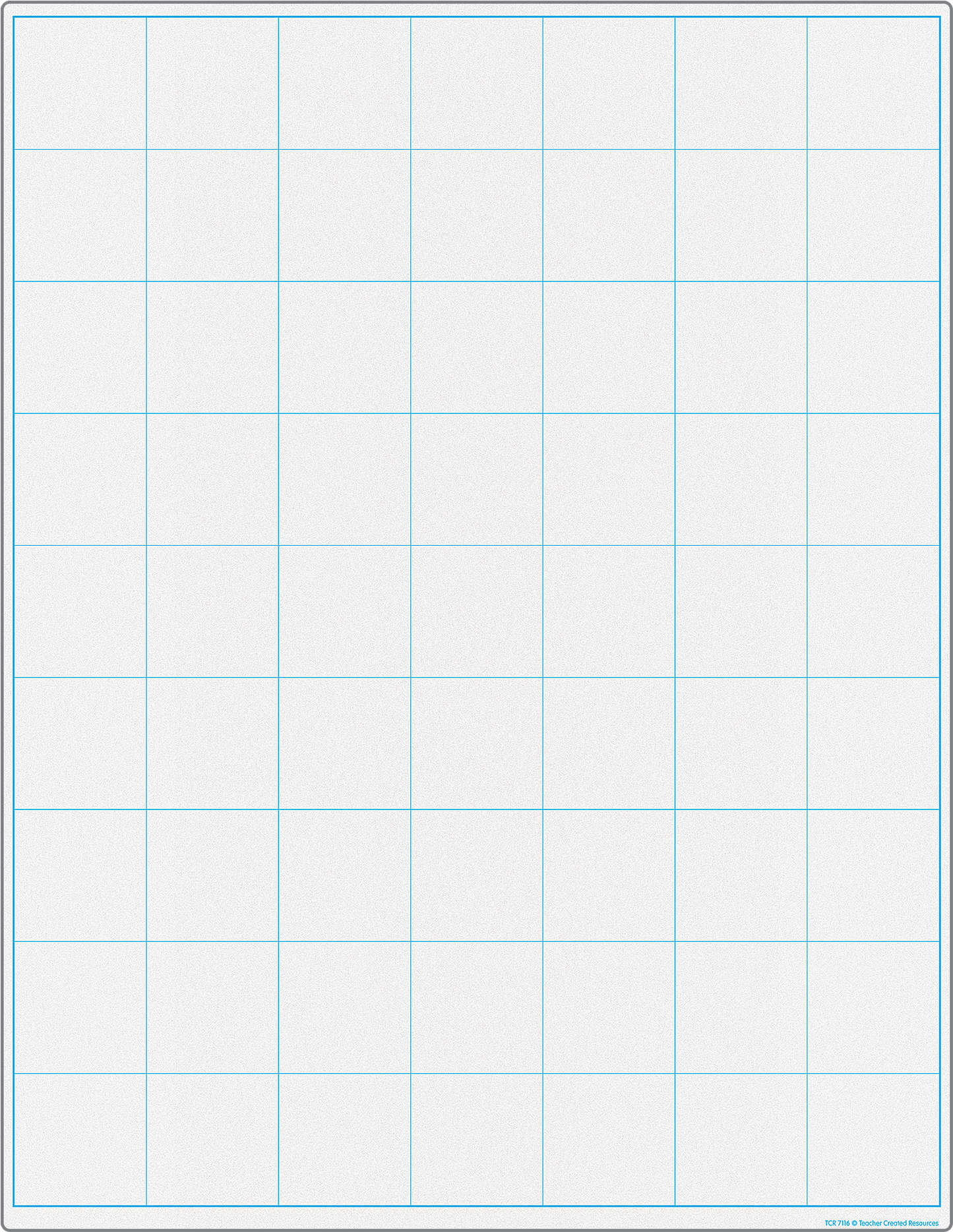 Graphing Grid Large Squares Write-On/Wipe-Off Chart