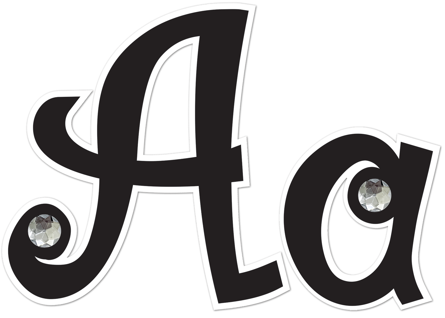 5" Bling Letters with Jewels