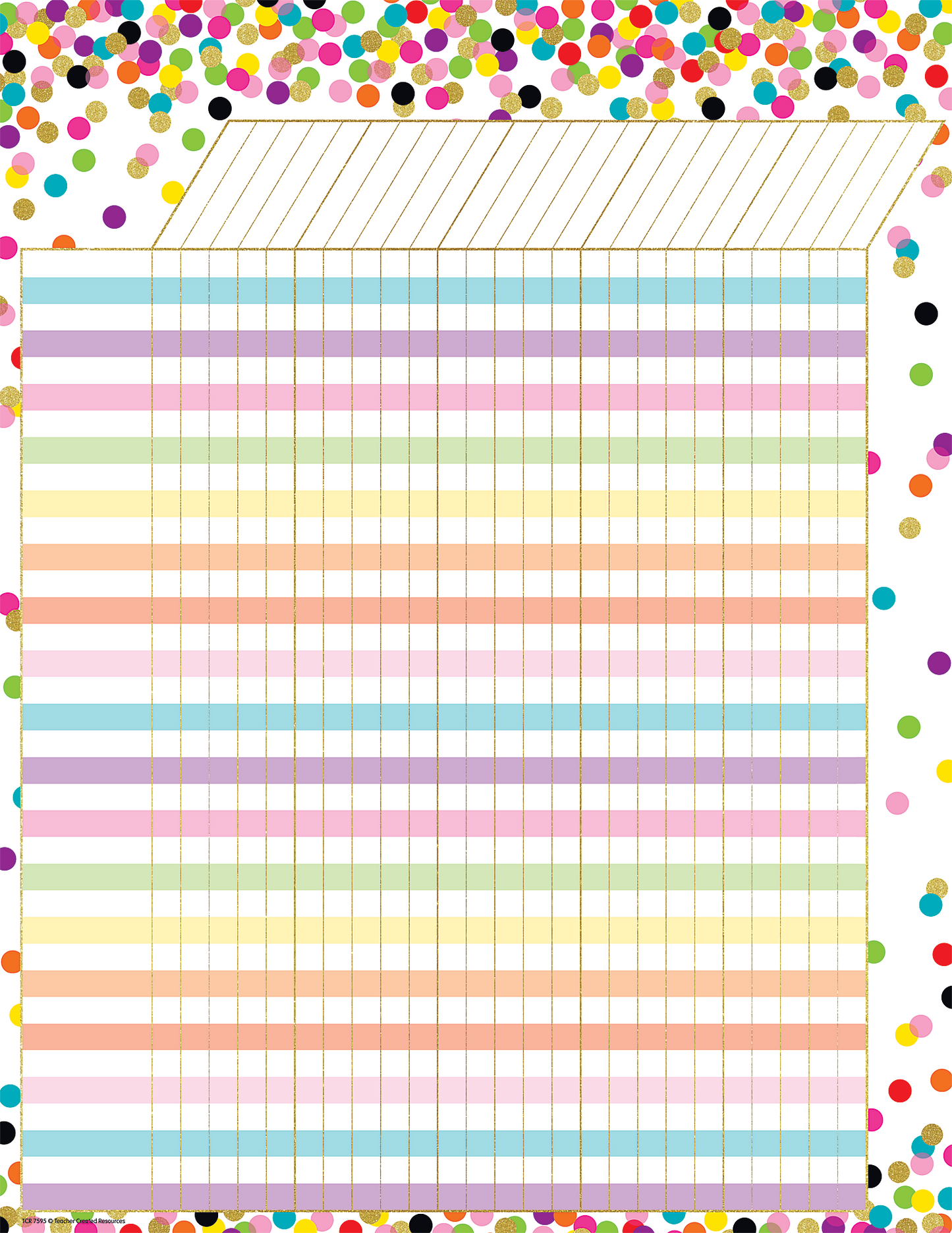 Confetti Incentive Chart