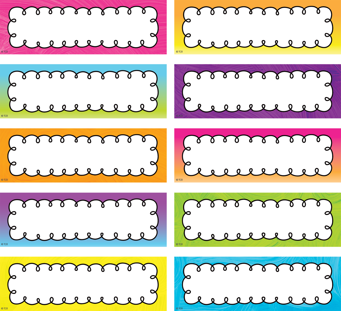 Brights 4Ever Labels Magnetic Accents