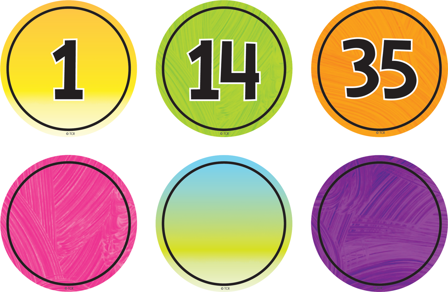 Brights 4Ever Numbers Magnetic Accents