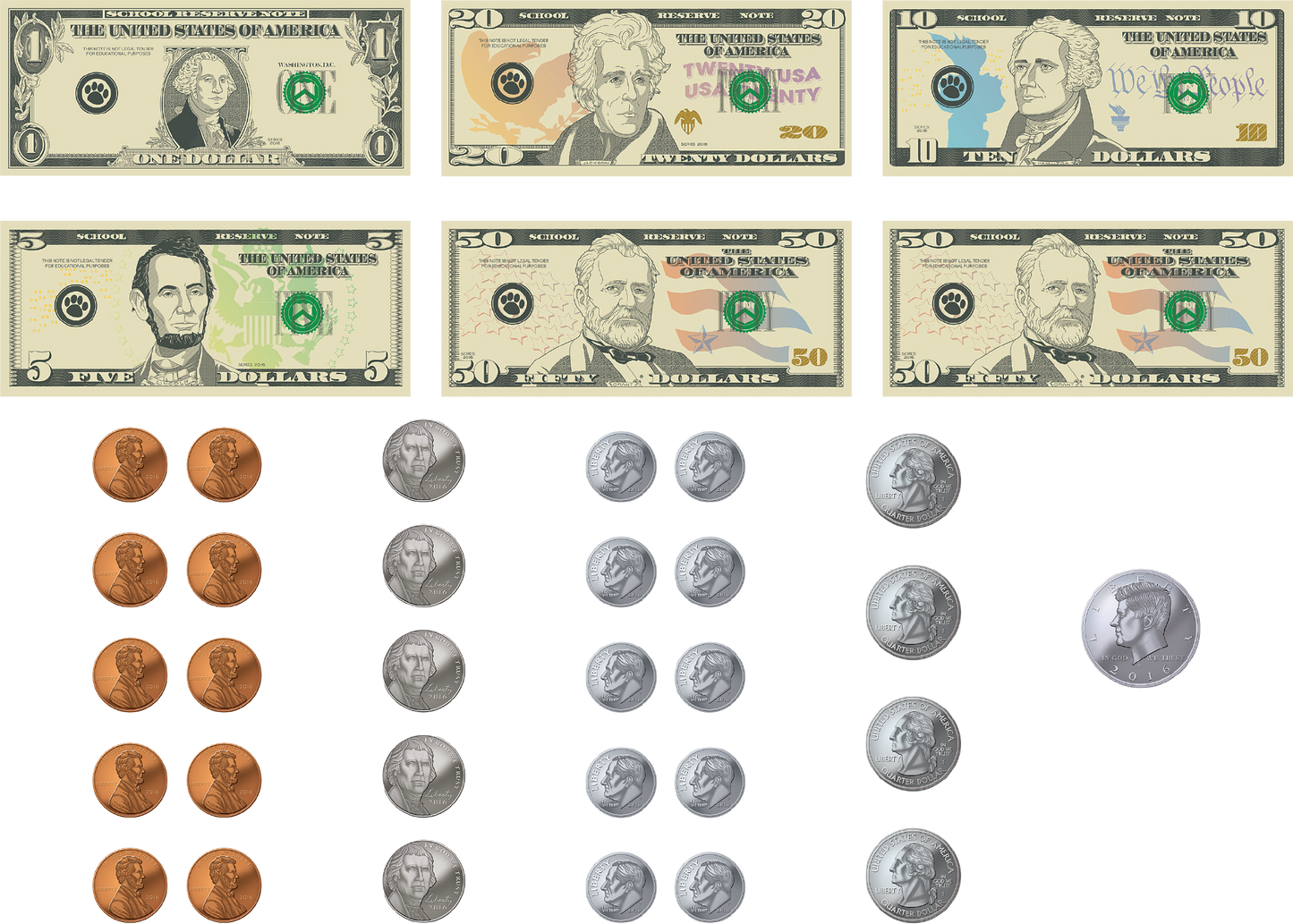 Money Magnetic Accents