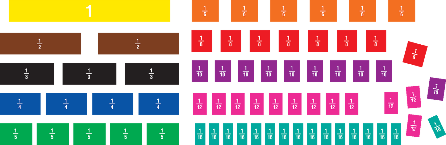 Fraction Tiles Magnetic Accents