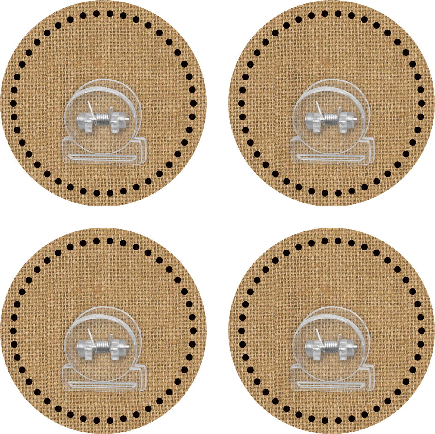 Clingy Thingies®: Burlap Clips