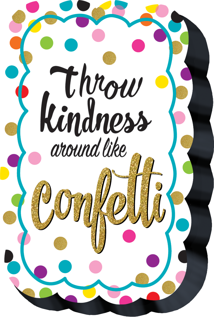 Confetti Magnetic Whiteboard Eraser