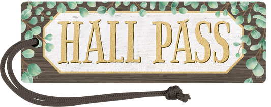 Eucalyptus Magnetic Hall Pass