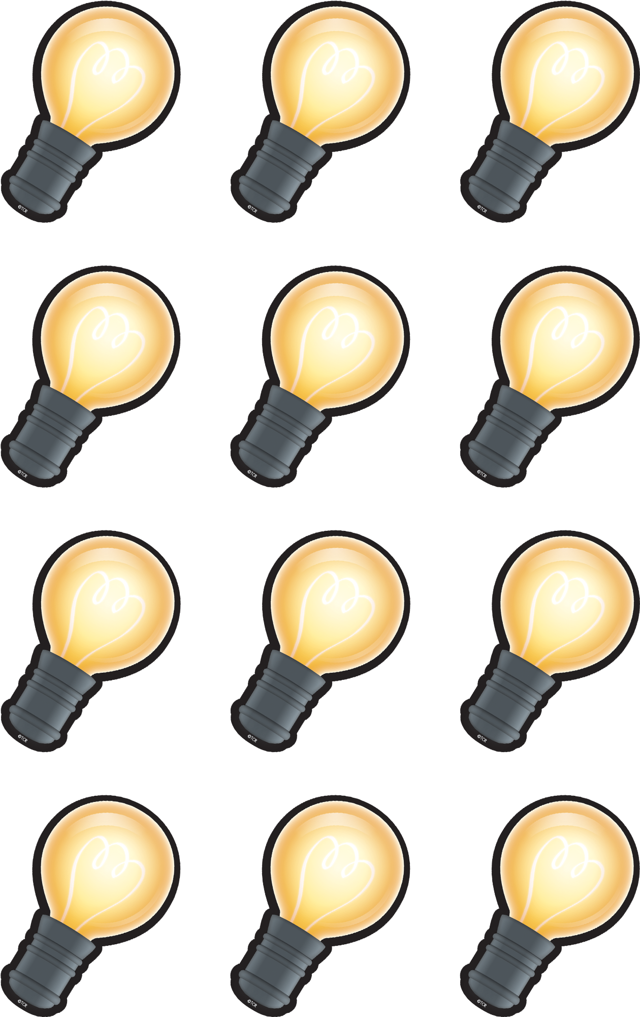 White Light Bulbs Mini Accents